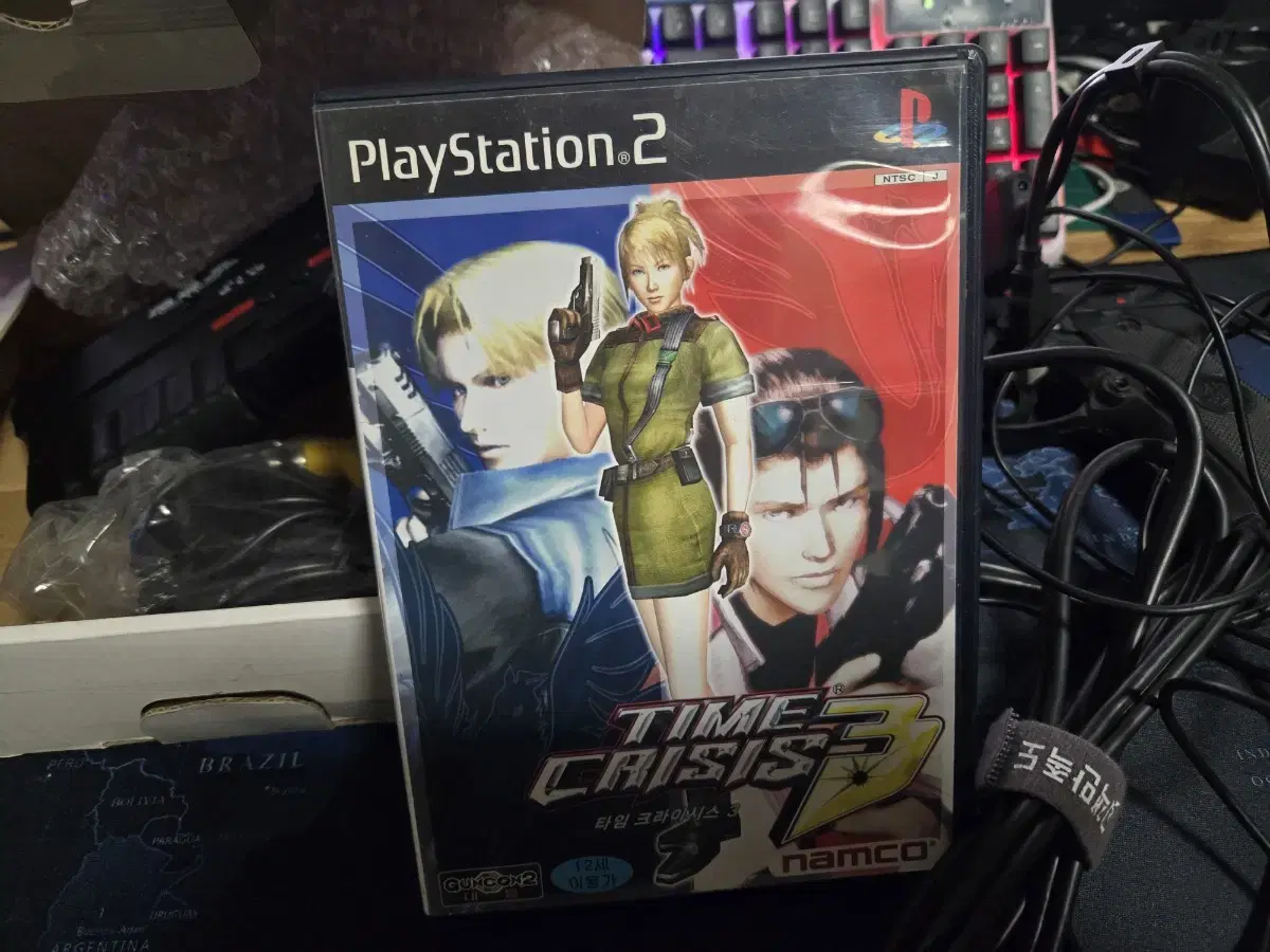 PS2 건콘2개 + 타임크라이시스3  일괄